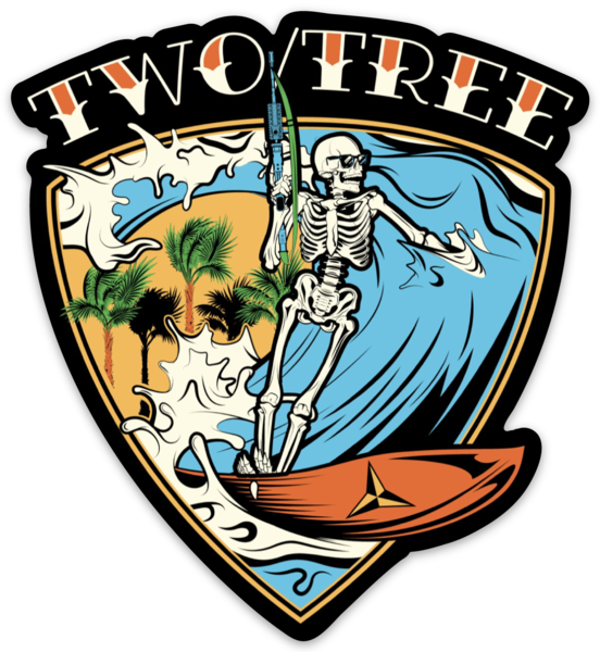 TWO/TREE sticker